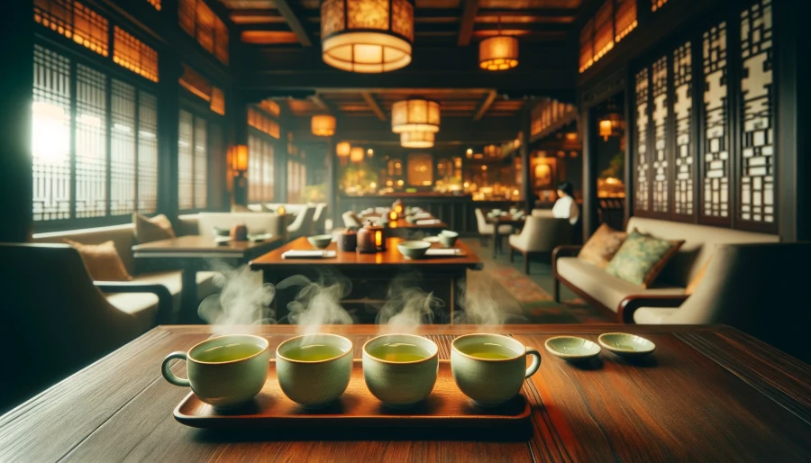 illustratie bij blog: Groene thee: een natuurlijke bron van vitaliteit